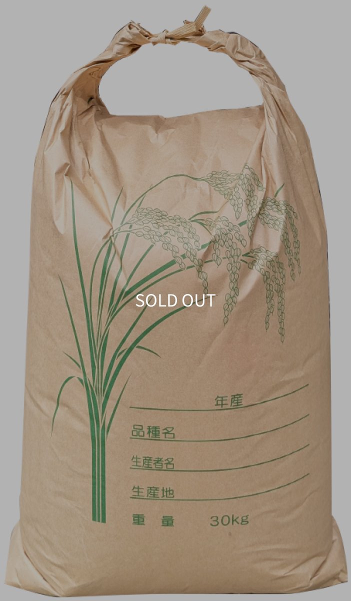 画像1: 令和7年千葉県産コシヒカリ【標準精米済み】30kg（農薬・化学肥料不使用） (1)